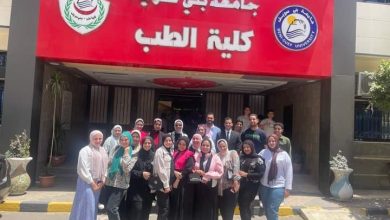 المستشفى الجامعي تستقبل طلاب برنامج علم النفس الإكلينيكي جامعة بني سويف الأهلية